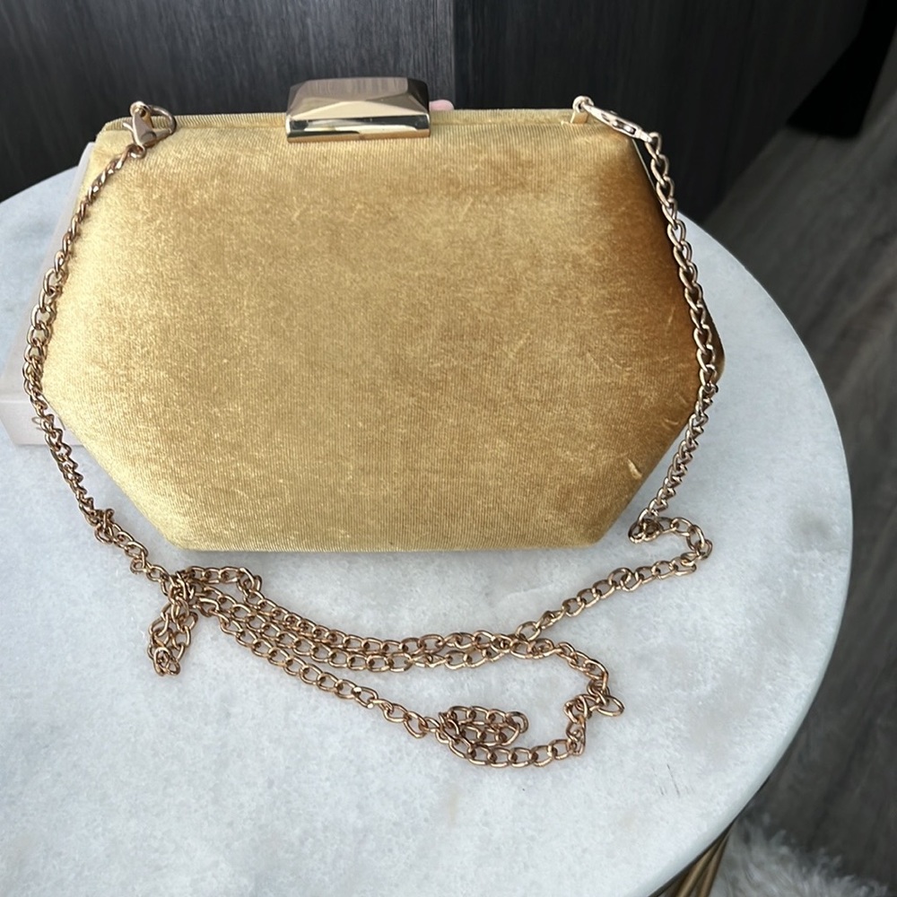 Madison Metallic Gold Mini Bag